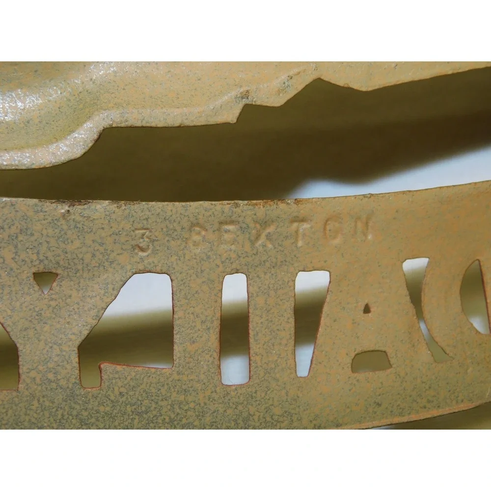 Sexton Metal Give Us This Day Our Daily Bread Wall Plaque 15.5